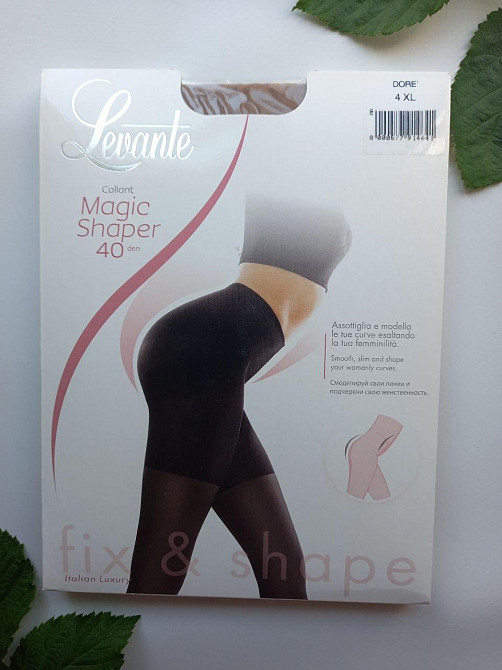 Моделювальні колготки levante magic shaper 40 den ліванті утяжка дорі 4 Славута - фото 1