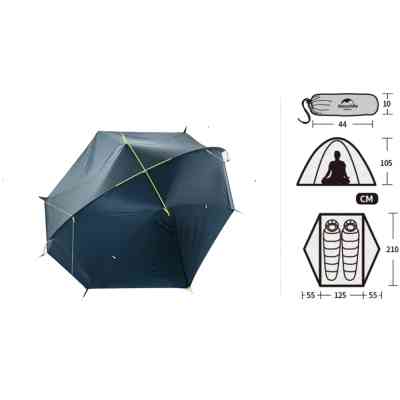 Намет Naturehike двомісний Tagar NH17T180-J блакитний (6927595716182) Вінниця