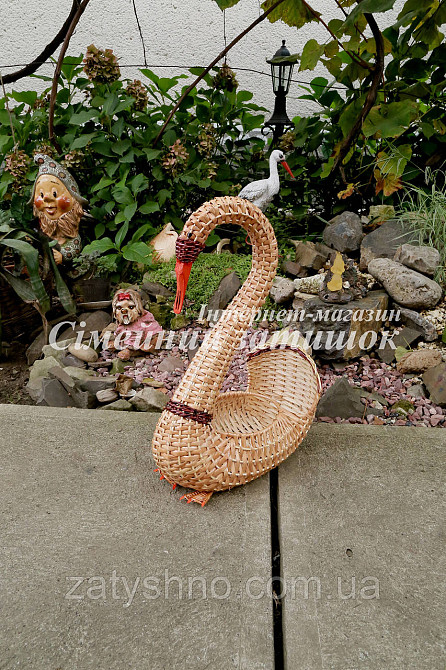 Кошик плетений на подарунки Київ - фото 2