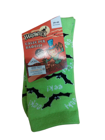 Носки на Хэллоуин Летучие мыши 39-42 салатовый Киев