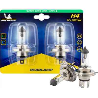 Автолампа Michelin H4 12V60/55WP43T LONG LIFE 130 (73601) Вінниця