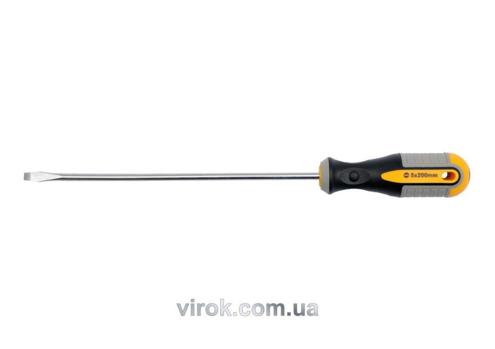 Викрутка плоска VOREL : SL8 х 250 мм. Cr-V [6/24/96] Одесса - изображение 1