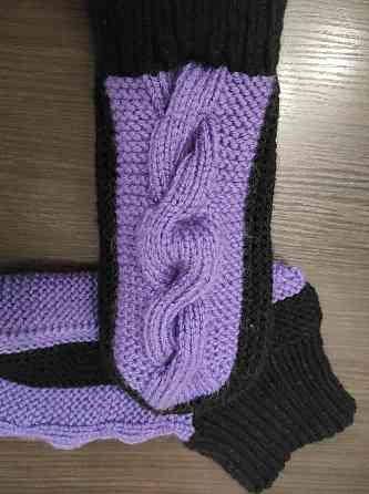 Тапочки-носки теплые вязаные (ручная работа)  топ Киев