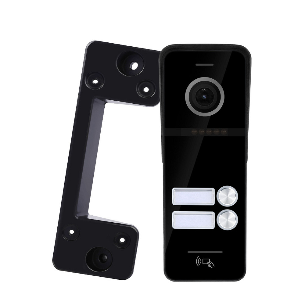 Вызывная панель домофона со встроенным считывателем карт SEVEN CP-7504/2 RFID black Киев - изображение 11
