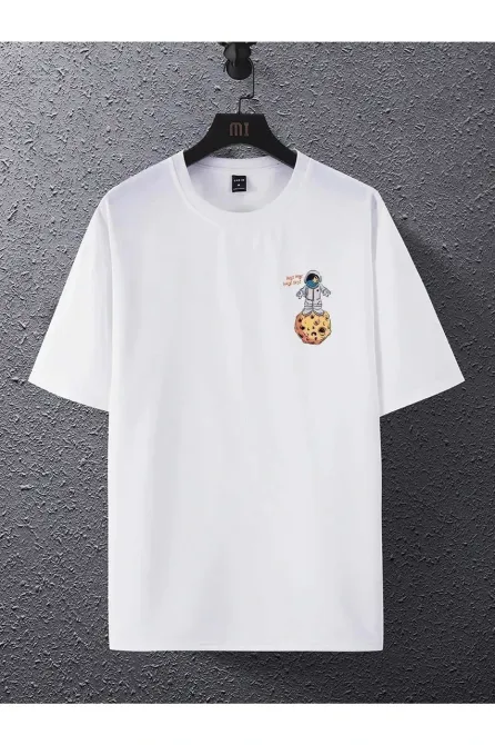 Футболка женская с принтом  42 Белая 2664081956 Днепр - изображение 3