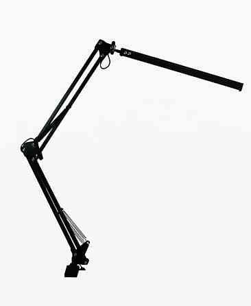 LED светильник на струбцине FocusPro 11Вт, черный Днепр