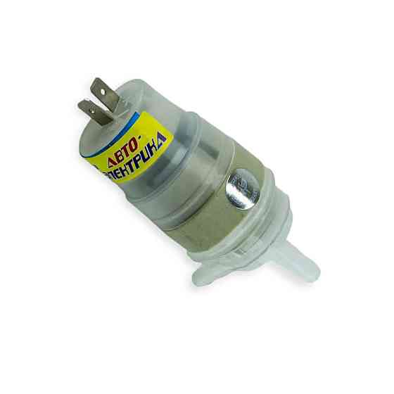 Мотор омивача 2108-2115, 2123, ГАЗ 3110, 3302, 2217, 2705, 31105 білий бачка Мукачево