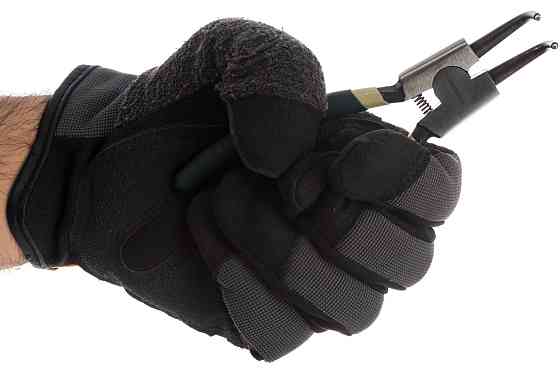 Знімач стопорних кілець вигнутий 90 °(на стиск) (140мм) ROCKFORCE RF-609140SB Одеса