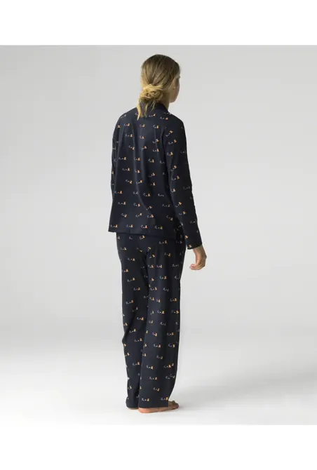 Женская пижама (длинные штаны, длинный рукав) 100% Хлопок Atlantic NLP-484 XL Киев - изображение 3
