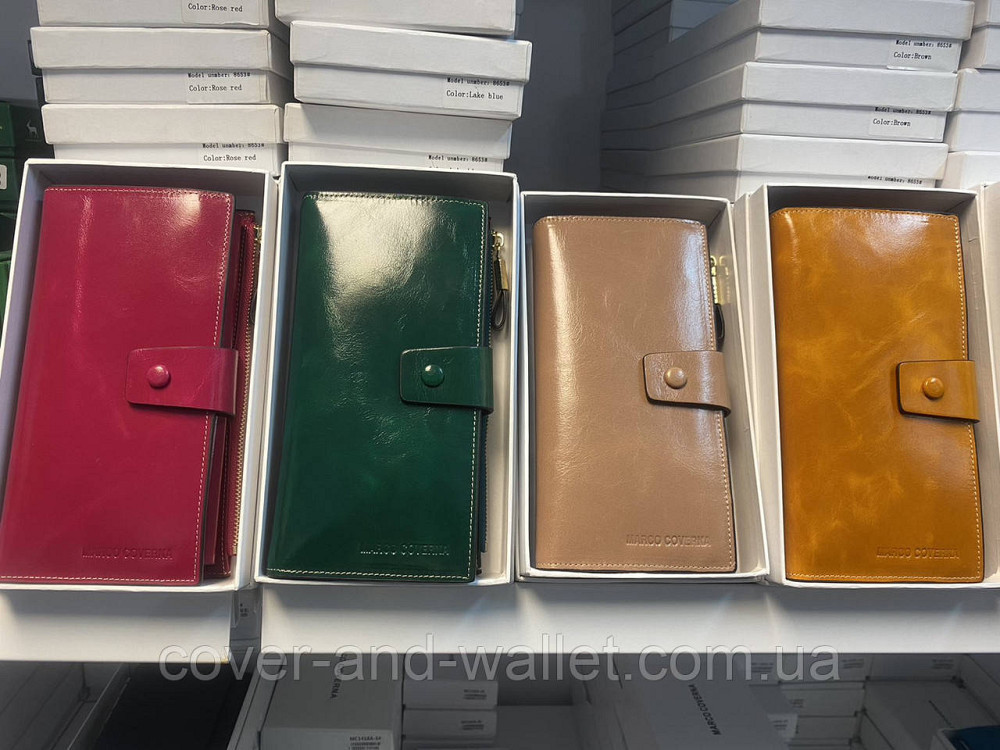 Жіночий гаманець клатч з гладкої шкіри Marco Coverna MC 8653 Київ - фото 10