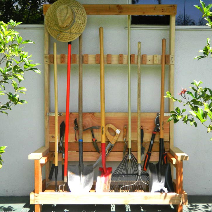 Органайзер для садового инвентаря 