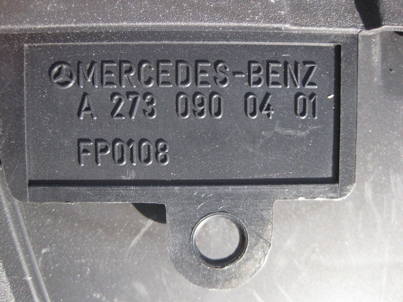 Mercedes-Benz  A2730900401 Декоративна кришка двигуна з корпусом повітряного фільтра M273 V8 4.6 5.5л Одеса - фото 3