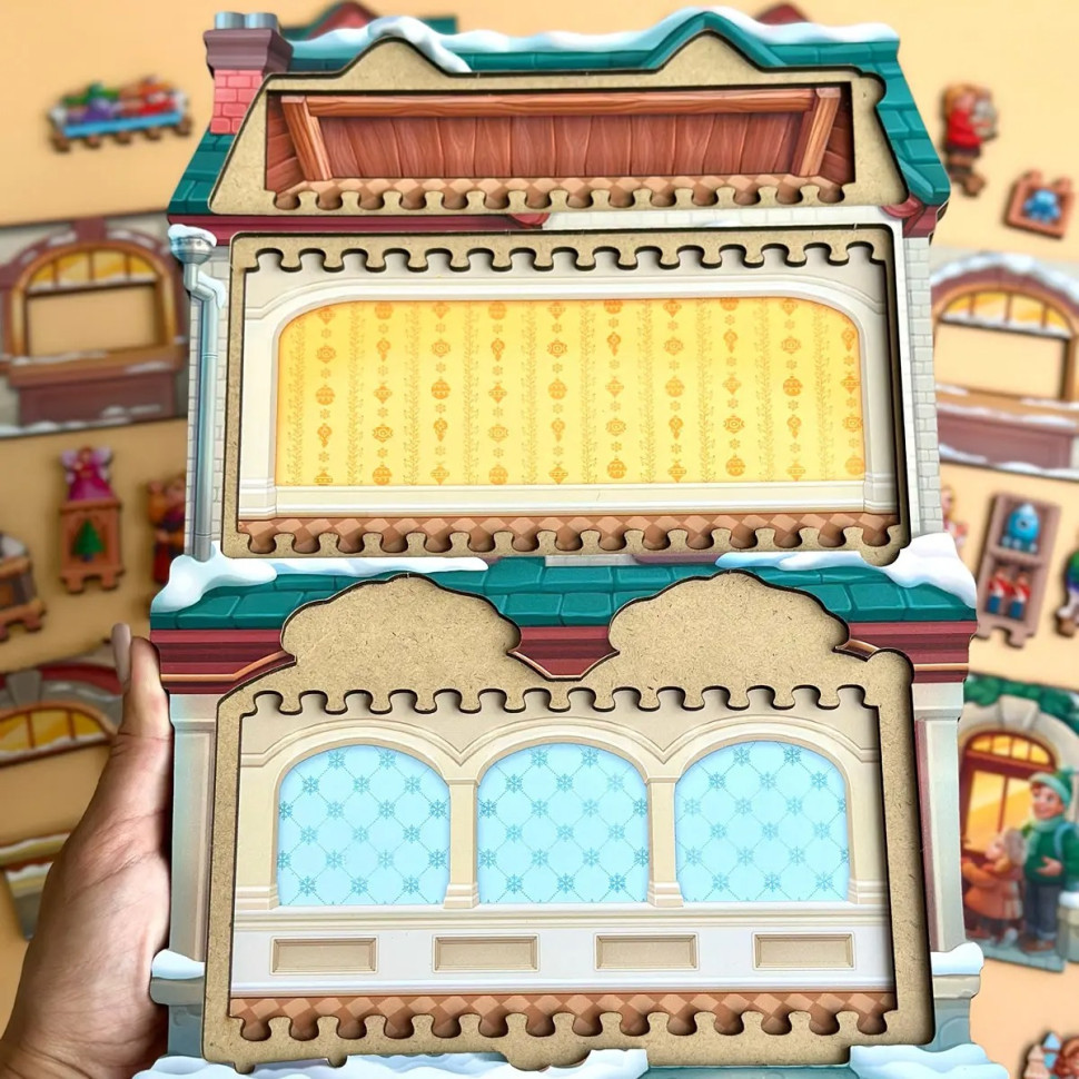 Двошаровий пазл-вкладиш "Магазин іграшок" PSD304 (ПСД304) Вінниця - фото 8