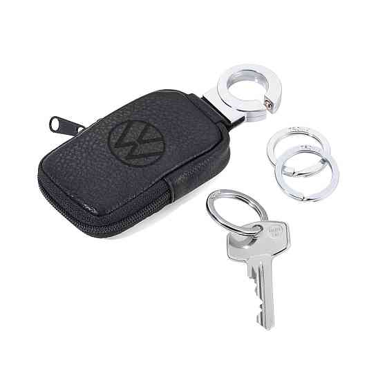 Брелок Troika Key-Click Valet зі шкіряним кошельком для монет Рівне