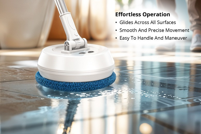 Бездротова електрична швабра TS-5546 2 в 1 з акумулятором та телескопічною штангою 3 м Одеса - фото 8