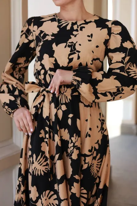 Трендова сукня міді з льону жатка Одеса - фото 15