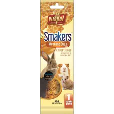 Колба Vitapol Smakers Box стік ласощі для гризунів зі смаком меду, 45 г, Київ