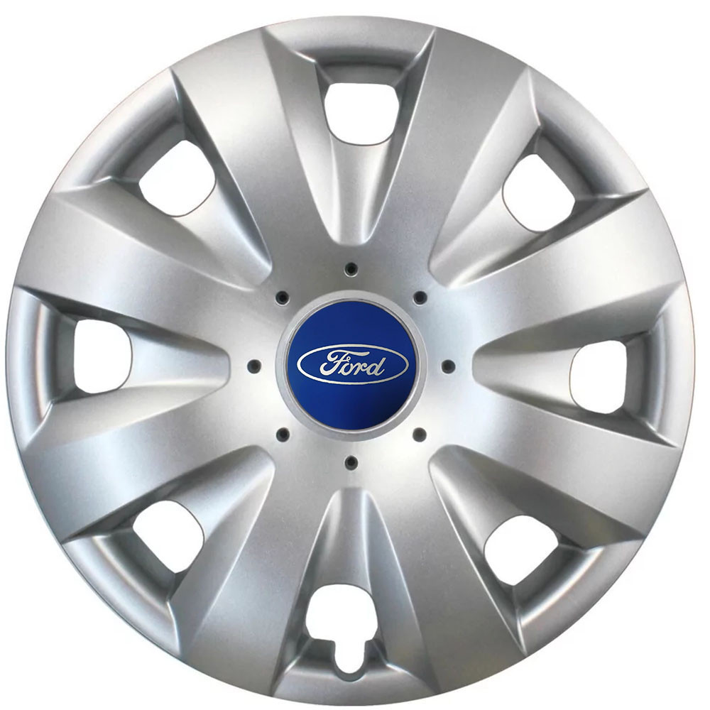 Автомобильные модельные колпаки R15 Ford 321 4шт, SJS, серебряные Киев - изображение 1