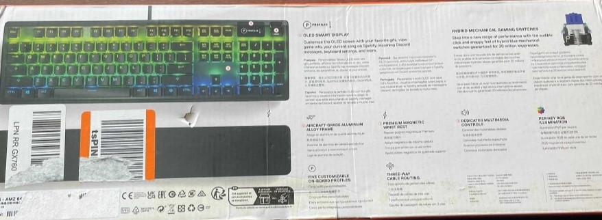 Клавіатура Механічна Steel Series Apex 5 Hybrid Switch. Київ - фото 3