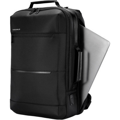 Рюкзак для ноутбука Tavialo 15.6" Smart TB20-2 black, 20л, 45х29х16,5см (TB20-224BL) Вінниця - фото 3