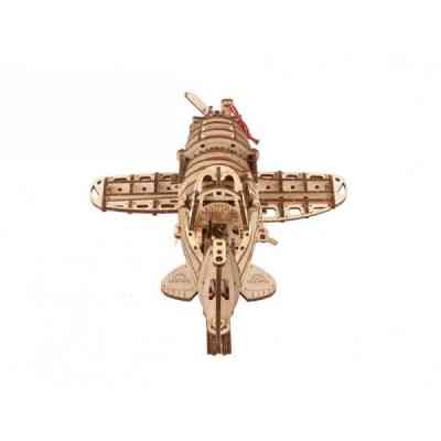 Конструктор Ugears механический 3D Самолет Бешеный Шершень (70183) Винница
