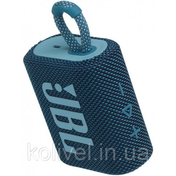 Акустична система JBL Go 3 Blue JBLGO3BLU (JBLGO3BLU) Киев - изображение 5