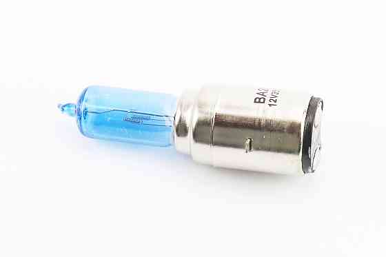 Лампа фари H6 BA20D 12V 35 / 35W синя Київ