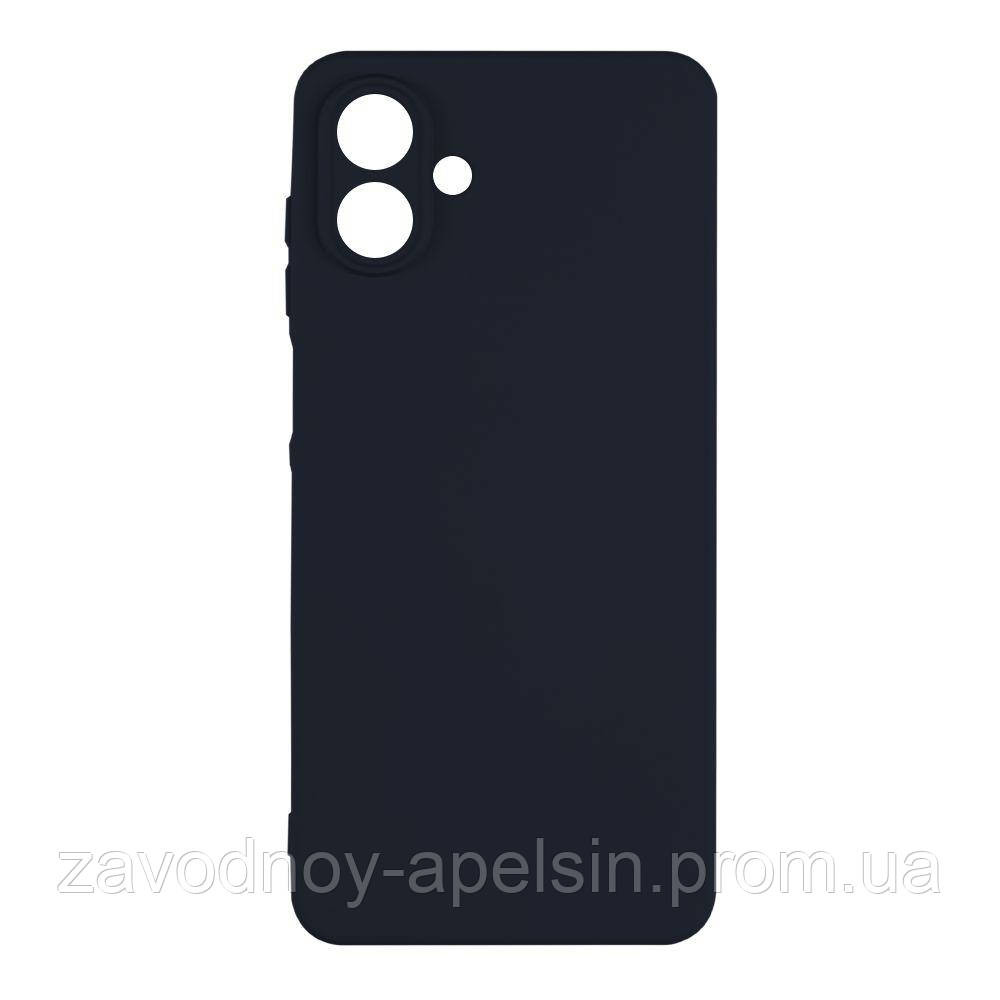 Samsung A07 A075 Чехол силиконовый Защита камеры (черный) Одесса - изображение 1