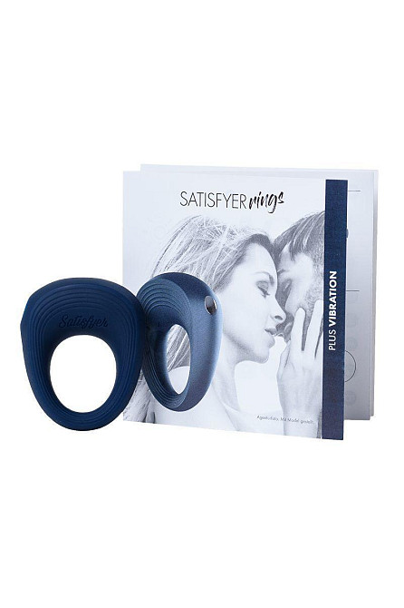 Ерекційне віброкільце Satisfyer Power Ring, класична форма, перезаряджуване, потужне Sex Aura Київ - фото 3
