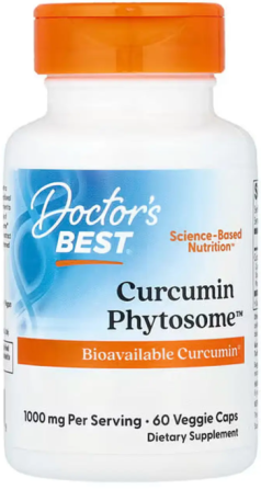 Куркумин Doctor's Best Curcumin Phytosome 60 вег капс Киев