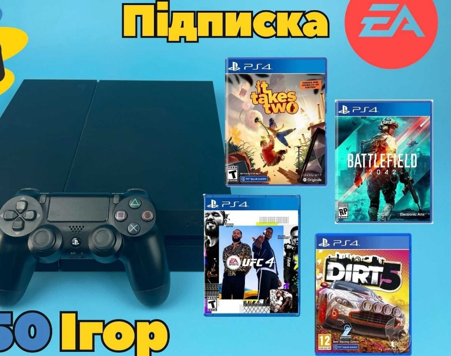 Playstation 4 Fat CUH-12** 500 Gb, Підписка EA Play(1 рік), Гарантія. Харків - фото 7