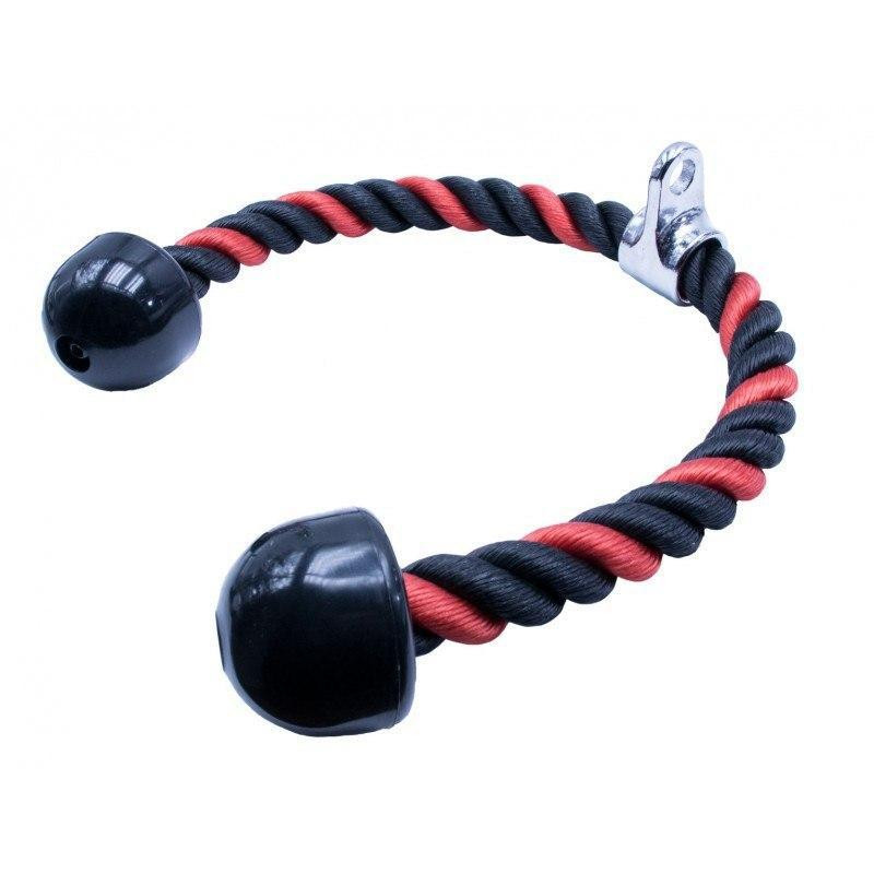 Канат для трицепса з подвійним хватом Power System PS-4041 Triceps Rope Black/Red Кам'янське - фото 2