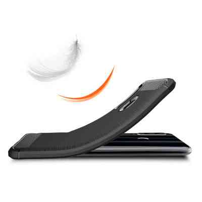 Чохол до мобільного телефона Laudtec для Huawei P Smart 2019 Carbon Fiber (Black) (LT-PST19) Вінниця