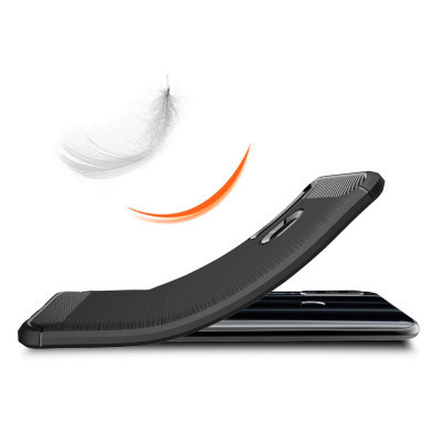 Чехол для мобильного телефона Laudtec для Huawei P Smart 2019 Carbon Fiber (Black) (LT-PST19) Винница - изображение 5