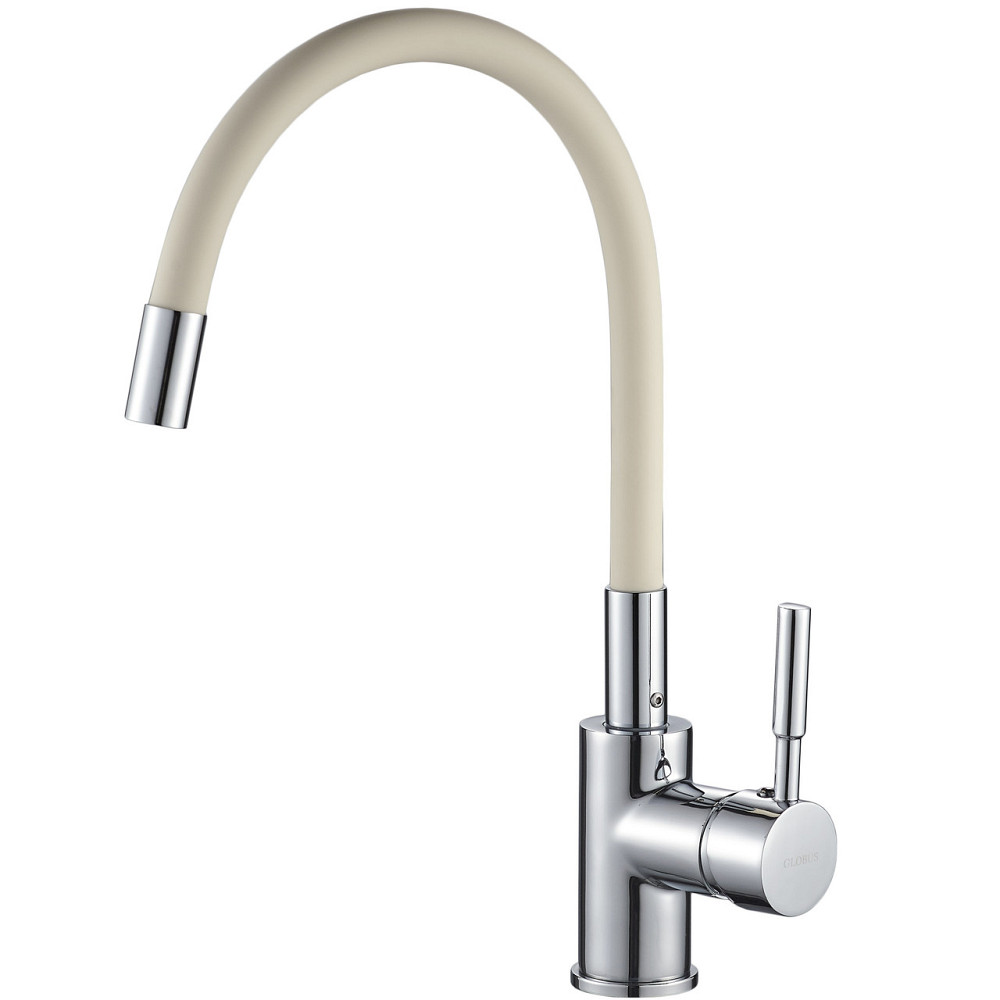 Смеситель для кухни Globus Lux LAZER GLLR-0203S-BEIGE (000024608) Киев - изображение 2