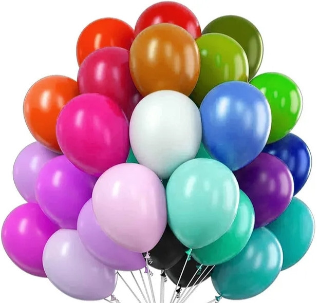 Шарики латексные ассорти пастель 12'' 30см Киев - изображение 1
