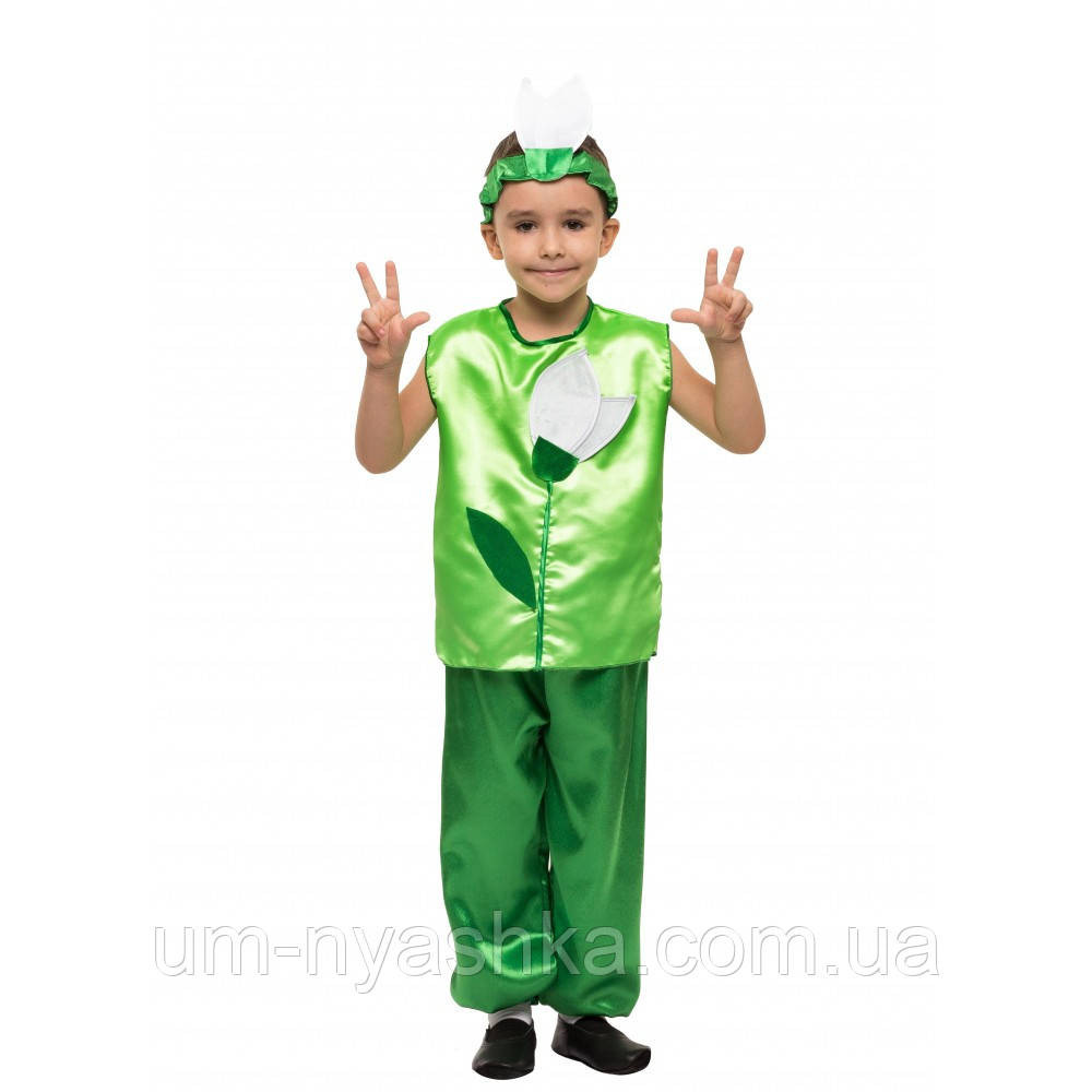 Підсніжник Дзвіночок карнавальний костюм квітки для хлопчика Кривий Ріг - фото 4