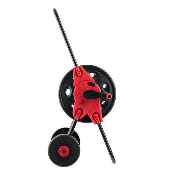 Котушка на колесах, для шланга 1/2" до 45 м, матеріали: PP, ABS, сталь INTERTOOL GE-3003 Київ