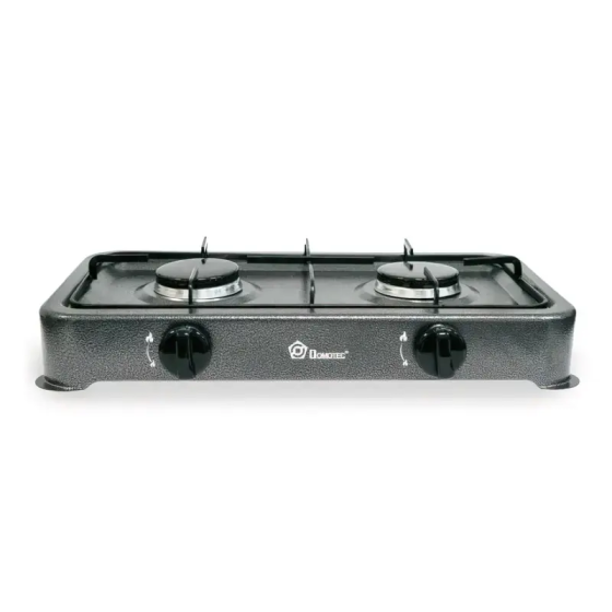 Газовий таганок настільний Domotec MS-6603 3 конфорки (Сірий)7696 Київ