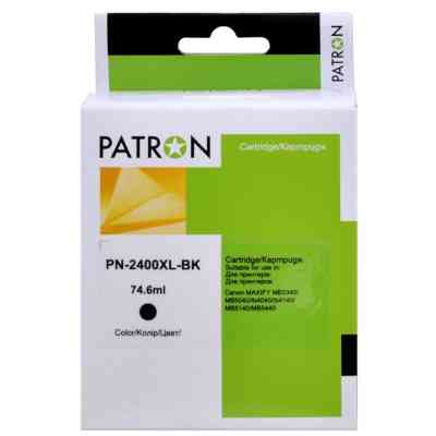Картридж Patron Canon PGI-2400BK XL (9257B001) 2500 арк (PN-2400XL-BK) Винница