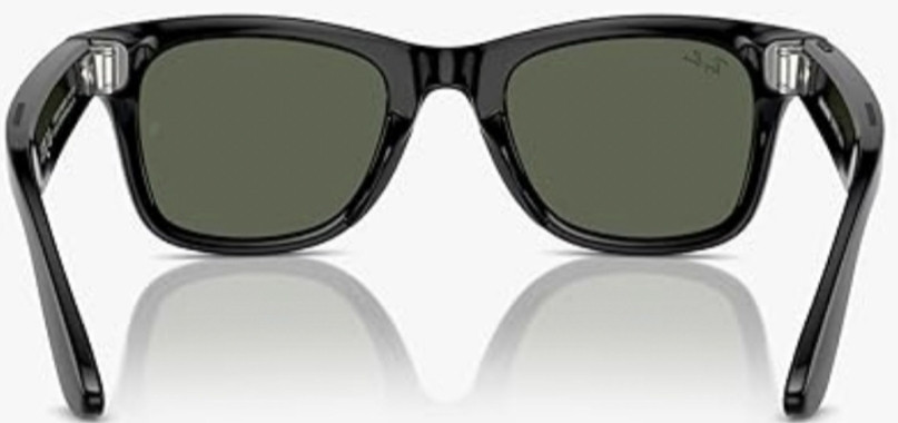 Смарт-Окуляри: Ray-Ban Meta Wayfarer Shiny Black, G15 Green. Київ - фото 3