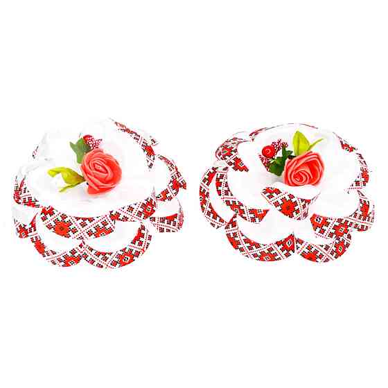 Набор для девочек Бант объемный в украинском стиле 0108-357, 2 шт Винница