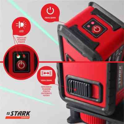 Лазерный нивелир Stark LL-102G (290150027) Винница