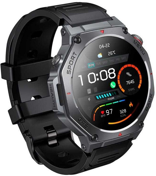 Смарт часы AMOLED GPS звонки HOCO Y37 BT5.3 1,43