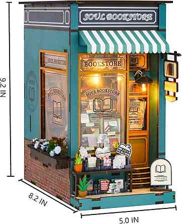 3D Румбокс DIY «Soul Bookstore» Книжкова крамниця M2314 Київ