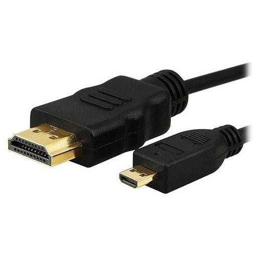Високошвидкісний кабель HDMI - Micro HDMI 1,8 м Луцьк - фото 1