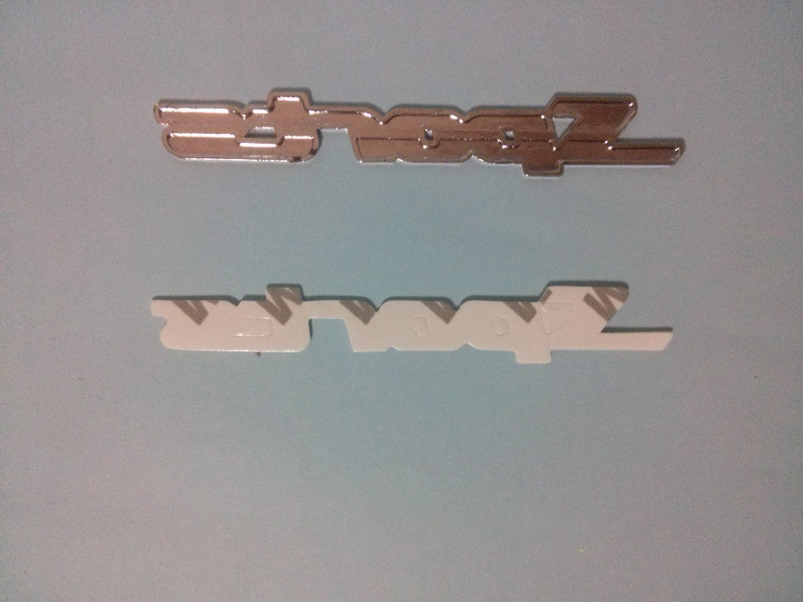 Наклейка Металева Sports Тюнінг авто не іржавий Київ - фото 3