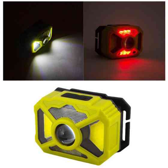 Ліхтар налобний 2323-P50+SMD+COB (white/red) SO-64 Київ
