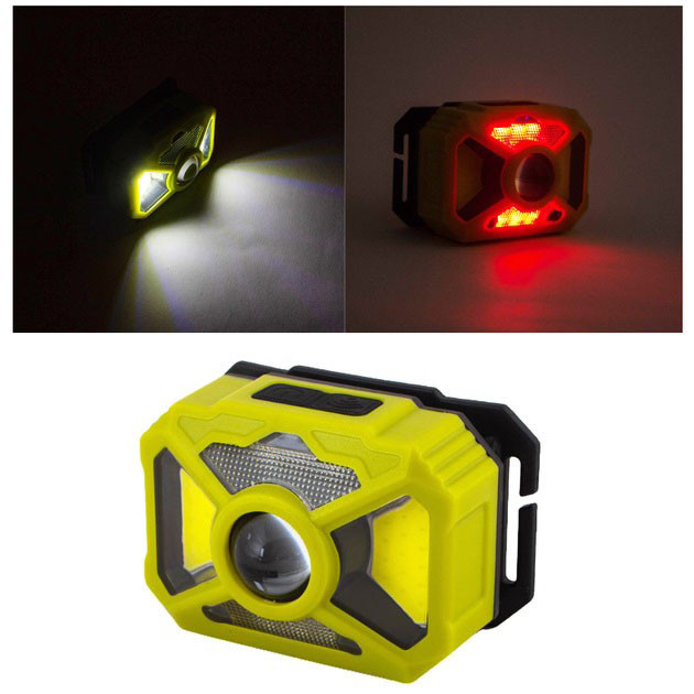 Ліхтар налобний 2323-P50+SMD+COB (white/red) SO-64 Київ - фото 2