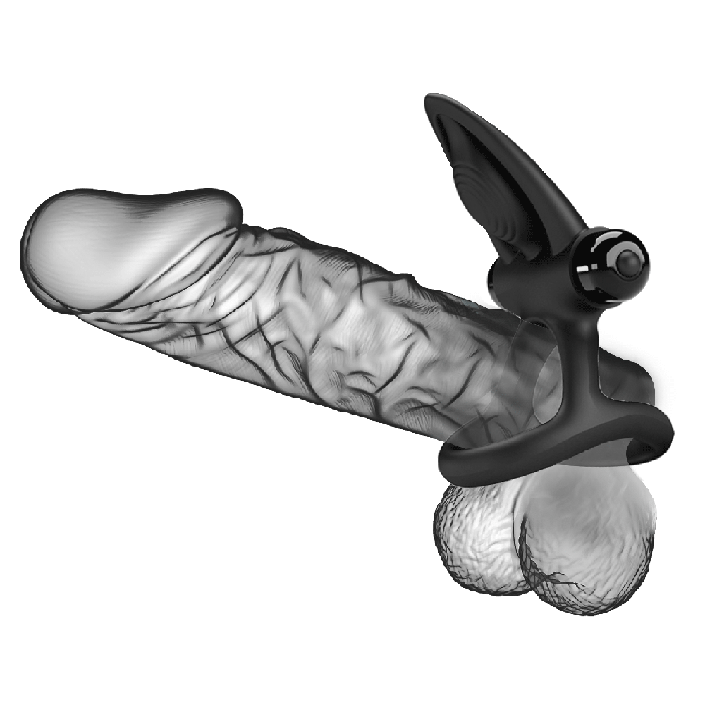 Эрекционное кольцо - Pretty Love Vibration Cock Ring Black Sex Aura Киев - изображение 10